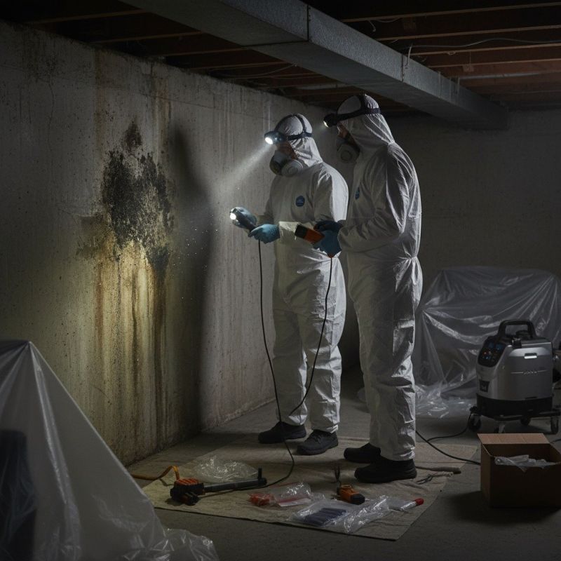Mold Removal detail